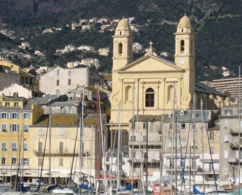 Bastia Vieux Port Eglise St Jean Baptiste